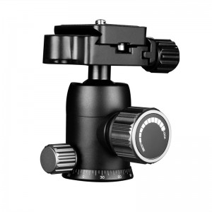 KINGJOY G00 nyt design 360 graders rotation kuglehoved med arca schweizisk hurtigudløserplade