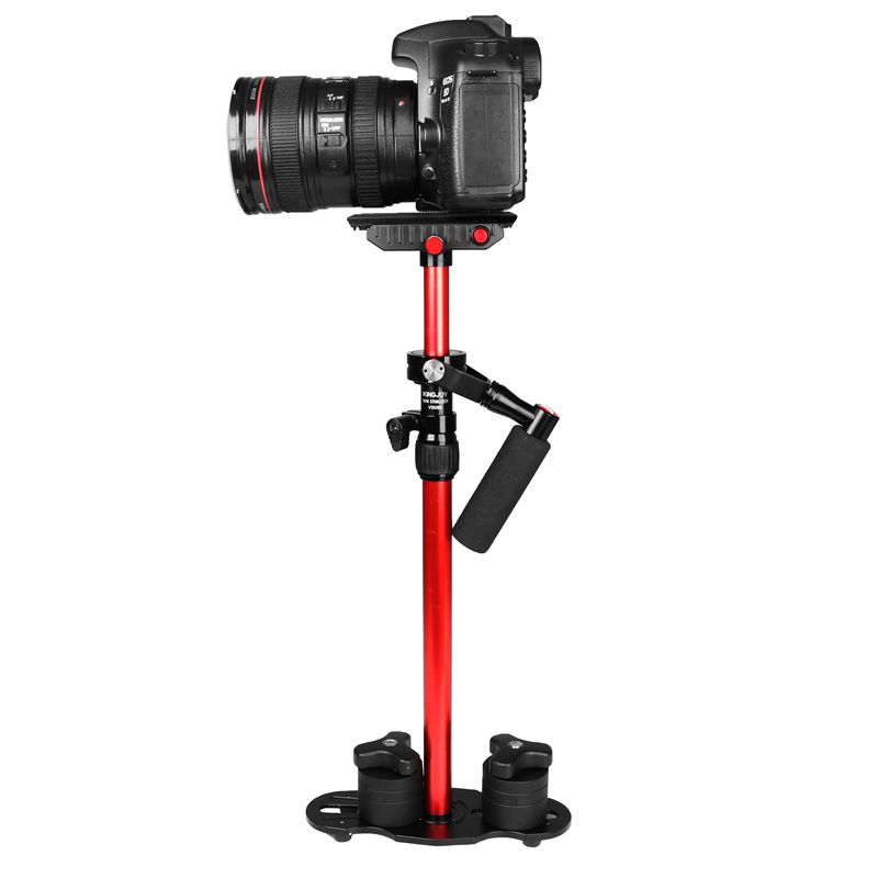 KINGJOY 600 mm / 23,62 tommer Mini håndholdt kamerastabilisator VS-060 til spejlreflekskamera
