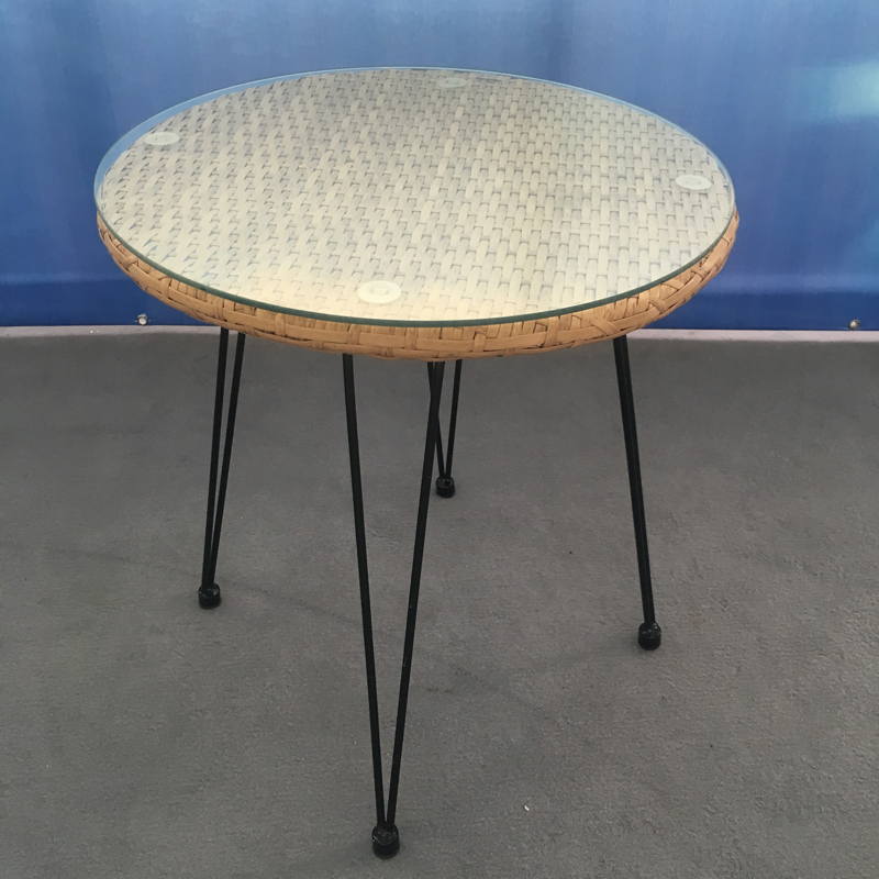 Steel & Wicker 3stk sofasæt