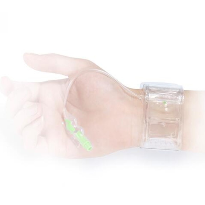 Luftsækken i højbølgebåndet radial arterie hæmostasis kompressor