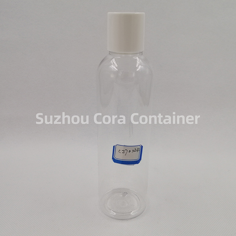 270ml Neck Size 24mm Pet Plastic Cosmetic Bottle with Screawing Cap