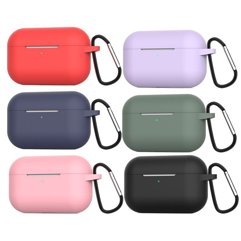 Støvtæt Brugerdefineret silikone trådløs øretelefon taske Vandtæt øretelefon taske