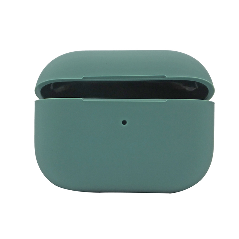 Silikone beskyttelsesetui Opladningskasse til trådløse øretelefoner til Airpods Pro