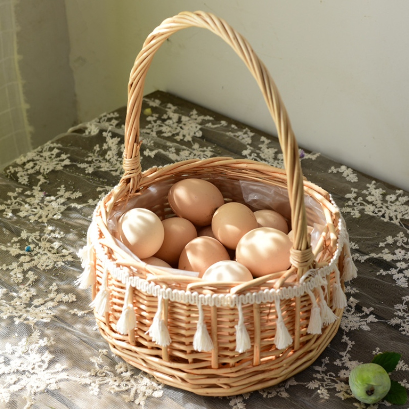 Håndlavet opbevaringskurv