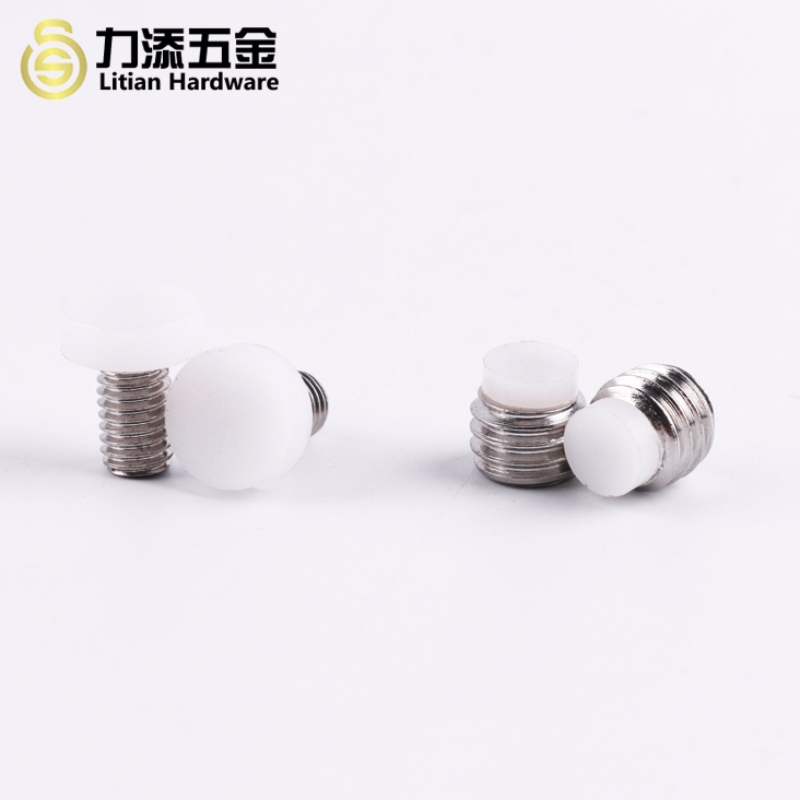 DIN915 rustfrit stål M3-M12 nylonindstillet skrue