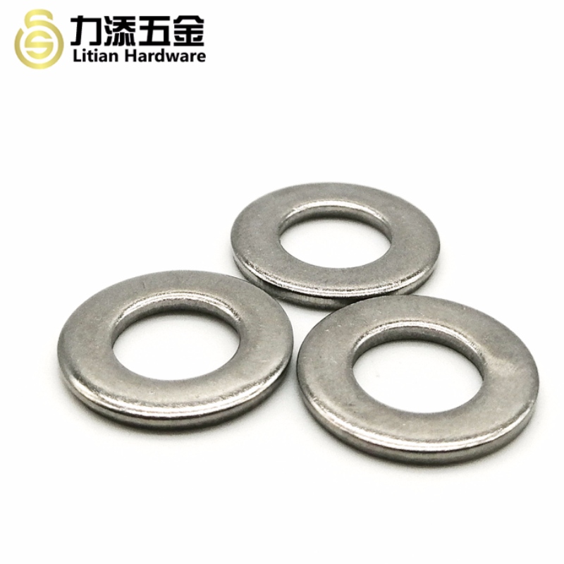 DIN125 rustfrit stål M3-M12 fladvaskemaskine