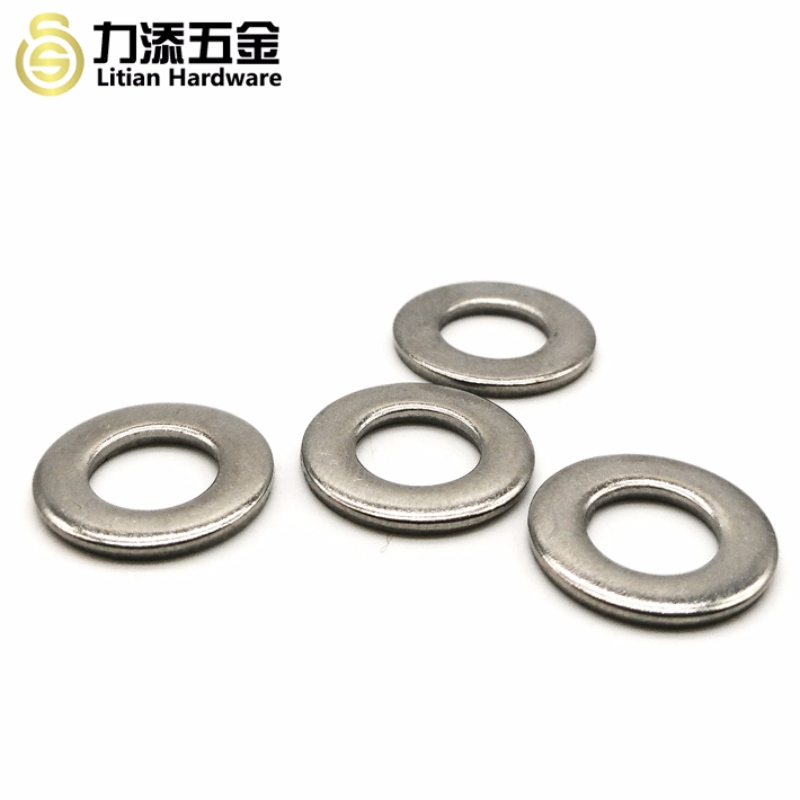 DIN125 rustfrit stål M3-M12 fladvaskemaskine