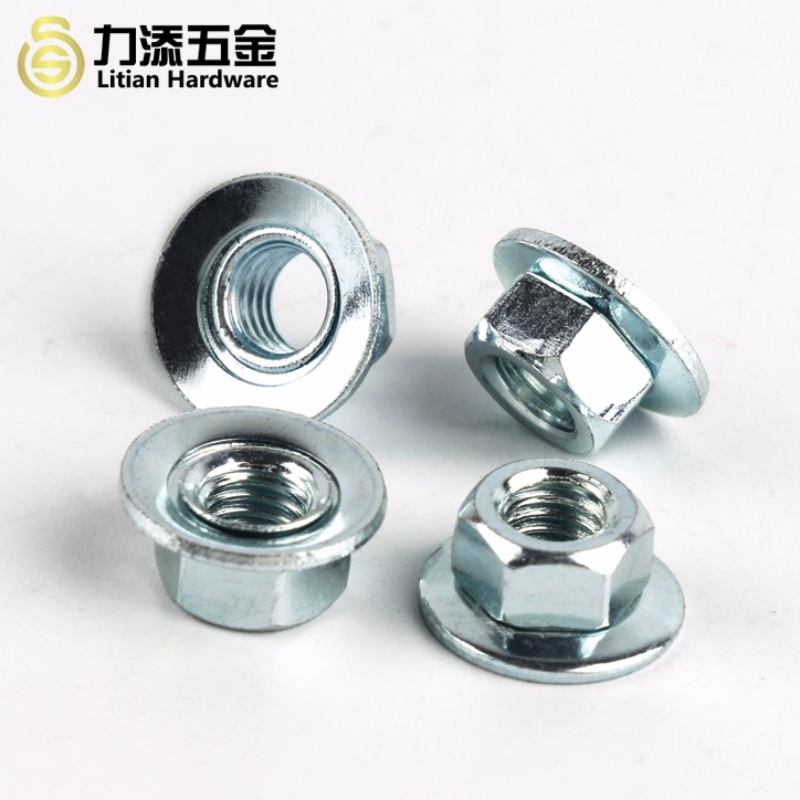 Forzinket kulstofstål M3-M12 spindemøtrik