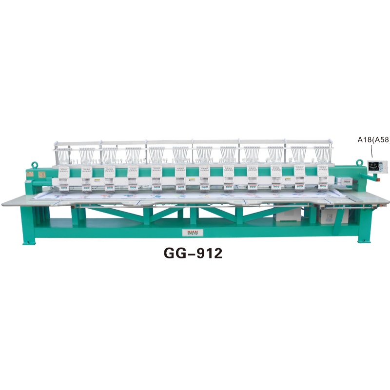 Flad broderimaskinserie