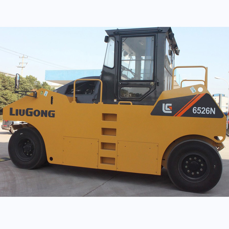 Liugong Officiel Producent 26t Mekanisk Enkelt-Trom Road Roller Clg6526