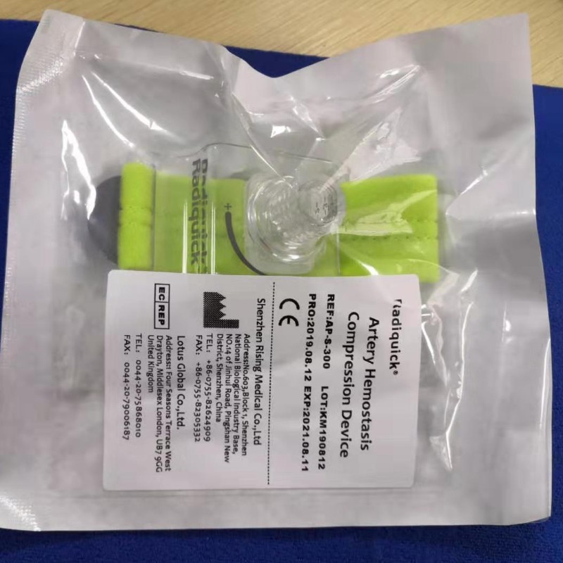 Radiquick-turnering, hotsælende hemostase-komprimeringsenhed med EF-certifikat