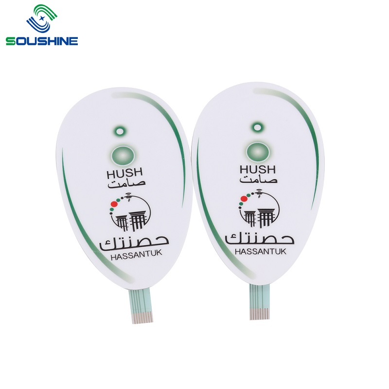 Brugertilpasset høj sværhedsgrad 4 Farve Rør Membran- switch for brændstofkvalitetsSensor