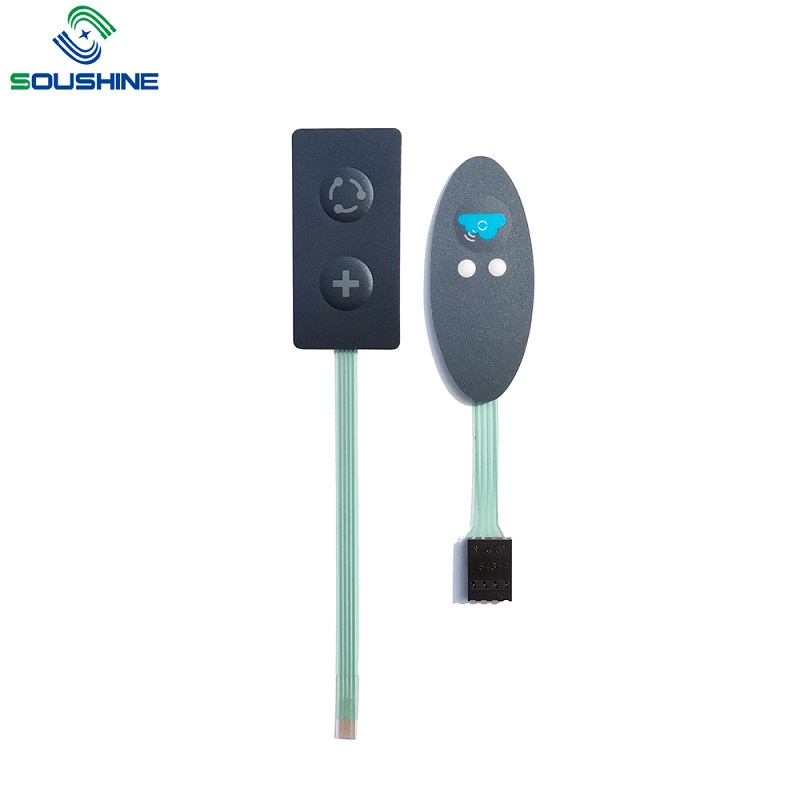 Brugerdefineret OEM-service Holdbart Metal Dome Membrane-tastatur