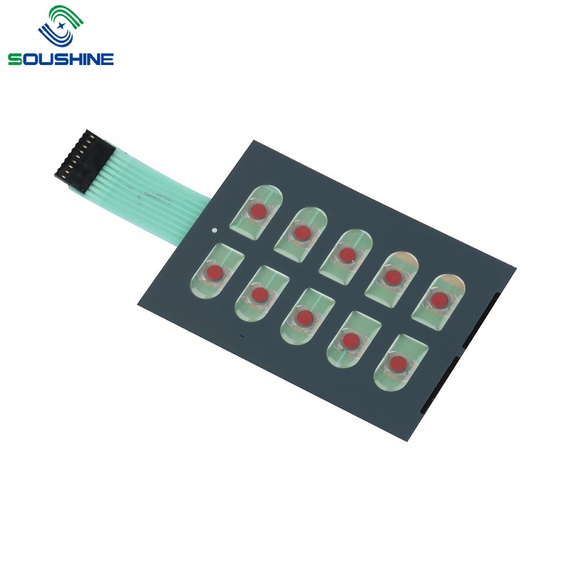 Brugertilpasset inkubator membran switch