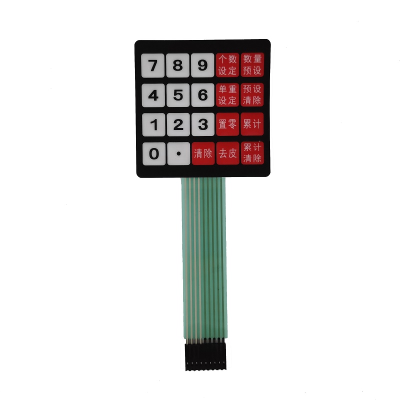 Kina Producent Custom lager membran switch