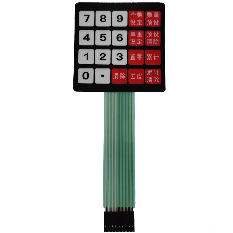 Kina Producent Custom lager membran switch