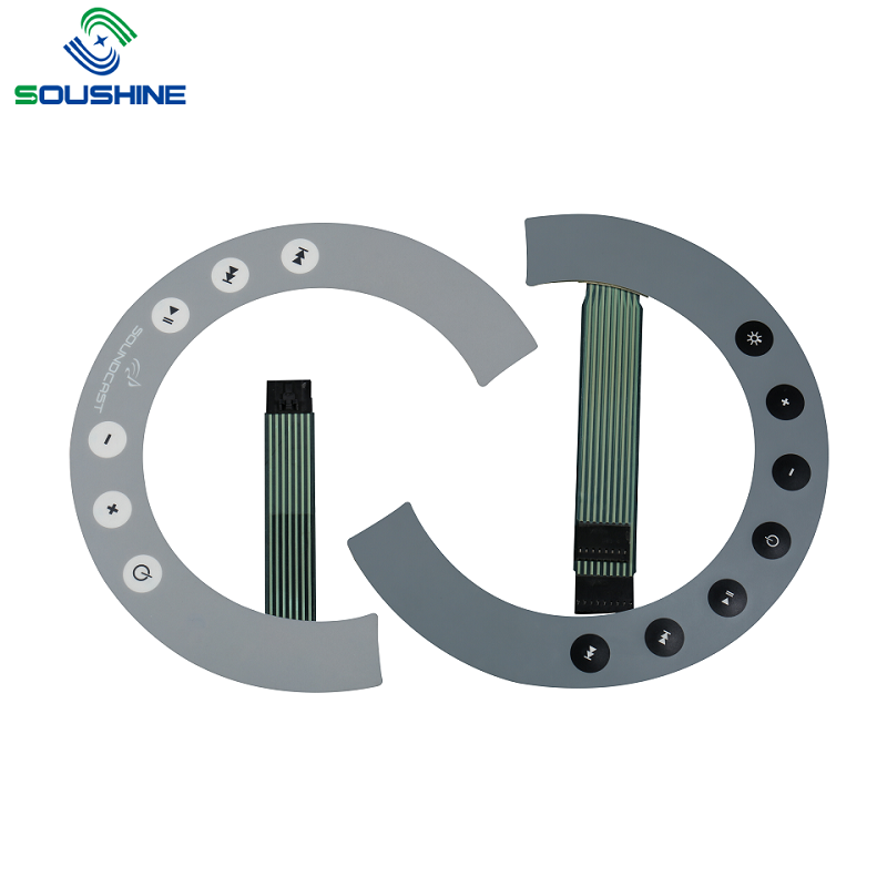 Brugerdefineret mikrobølgeovn membran switch panel