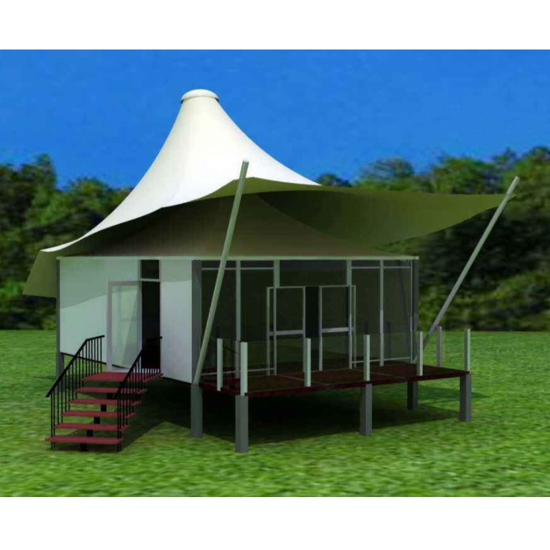 Præfabrikshuse Glamping telte Luksus Telt Hotel Resort i Australien med stue soveværelse og badeværelse