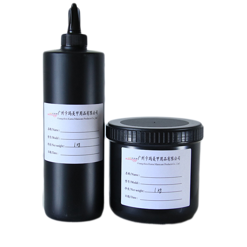 Kamayi franske negle uv builder gel blødgør negleforlængelsesgel råmateriale naturlig gennemsigtig farve uv gel 1 kg