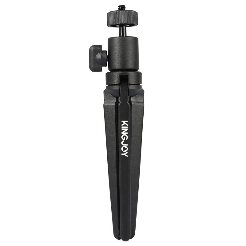 KINGJOY Mini Aluminum Tablethop Camera Foto Tripod M5 med 360 Grade Roterende kugle Head