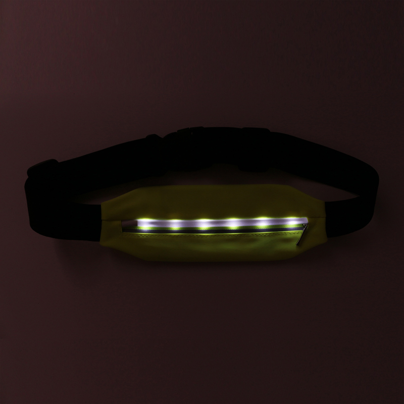LED Sport Waist Bag for Telefon
