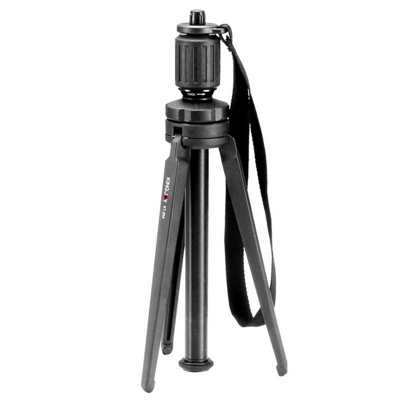 Aluminium Alloyy Mini Video Tabletup Tripod Med Ball Head for Kamera Tripod