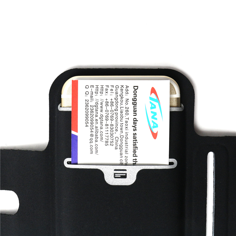 Elastisk refleksanordning Armband Smartphone Case Sport Running Phone Armband