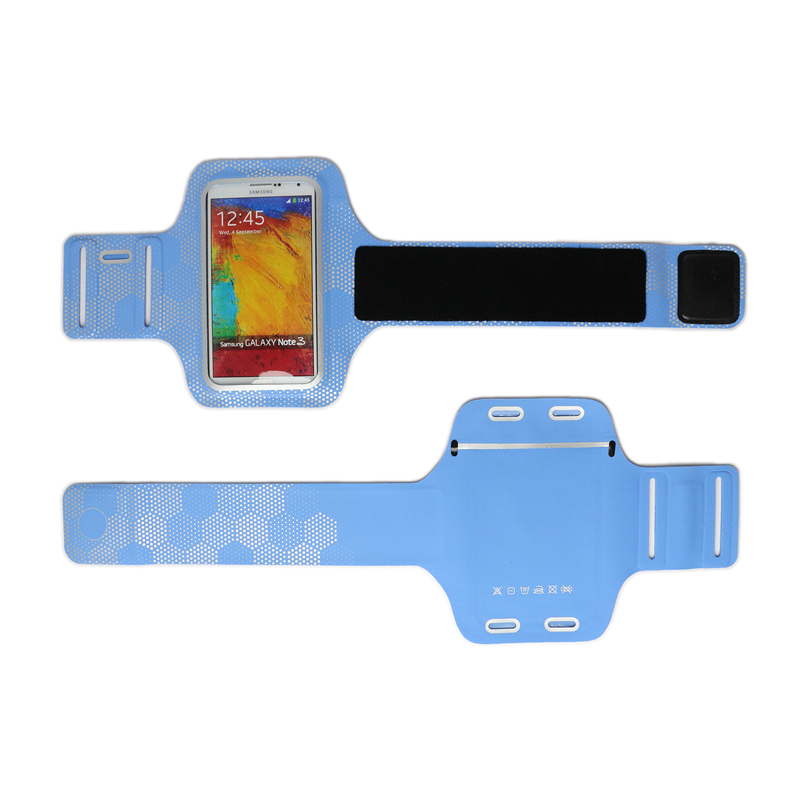 Blue Handy Justerbar Sport Armband for Smartphone