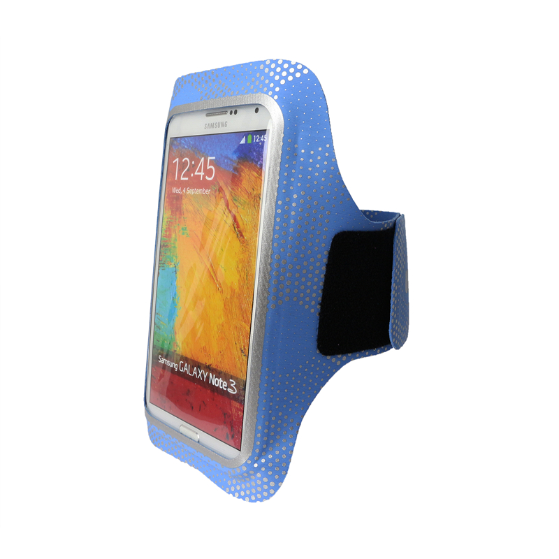 Blue Handy Justerbar Sport Armband for Smartphone
