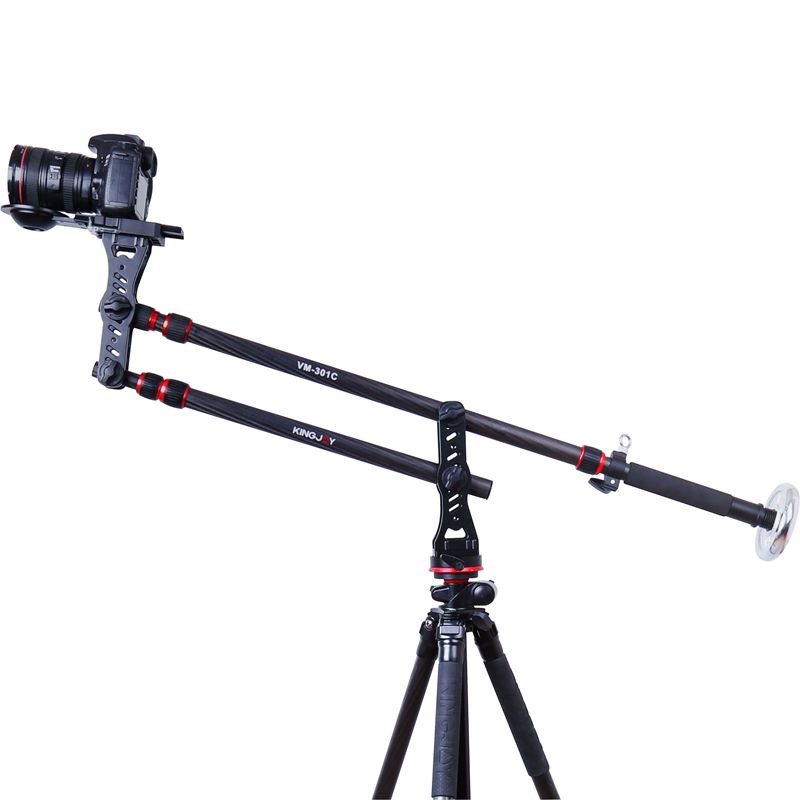 KINGJOY VM-301C Ny professionel MiniJib kran til kamera DSLR