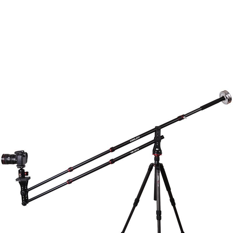 KINGJOY VM-301C Ny professionel MiniJib kran til kamera DSLR