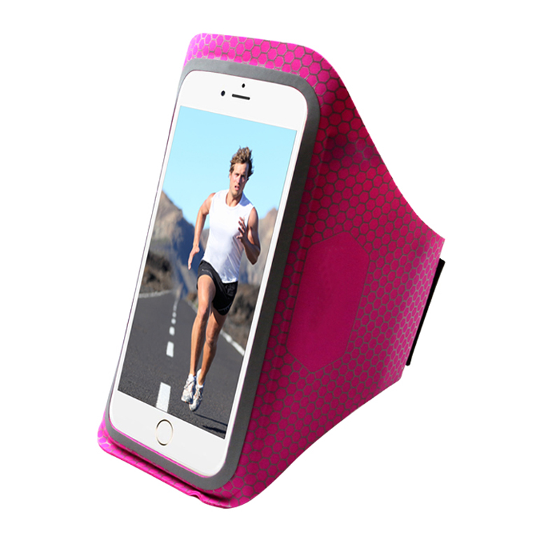 Brugerdefineret elastisk refleks Fitness Smartphone Case Sport Armband
