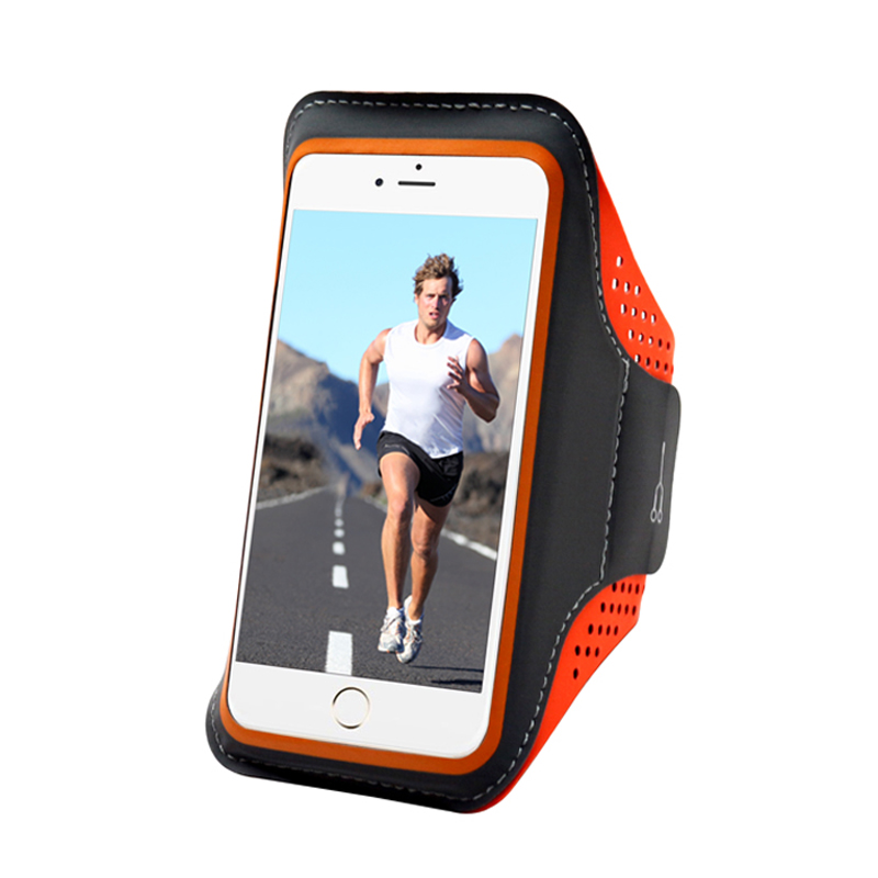 Løbende Sports Fitness Armband Mobil Holder Lycra Armband for Phone
