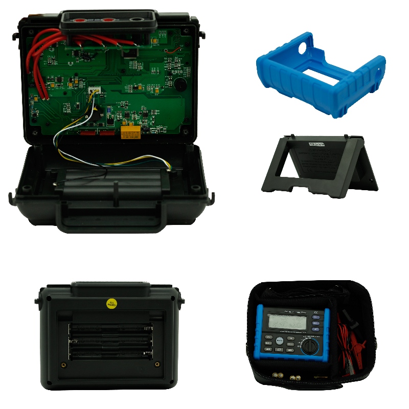 Digital Megohmmeter megger isoleringsmodstands tester Højspænding Digital isolering Tester Megger Earth