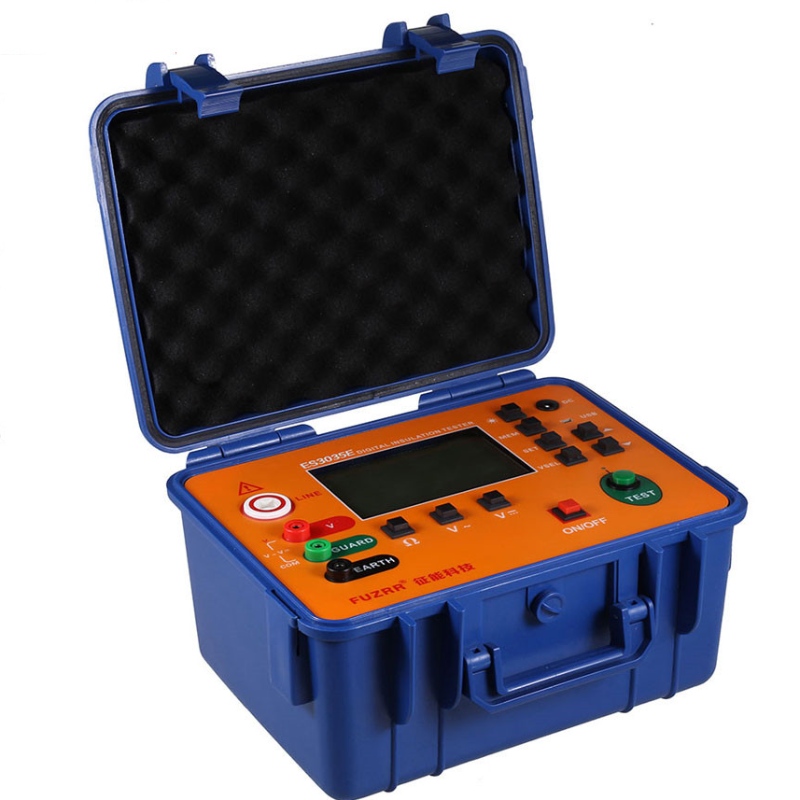 10KV højspændings digital isoleringstester til 1000G Ohm med multimeter med USB