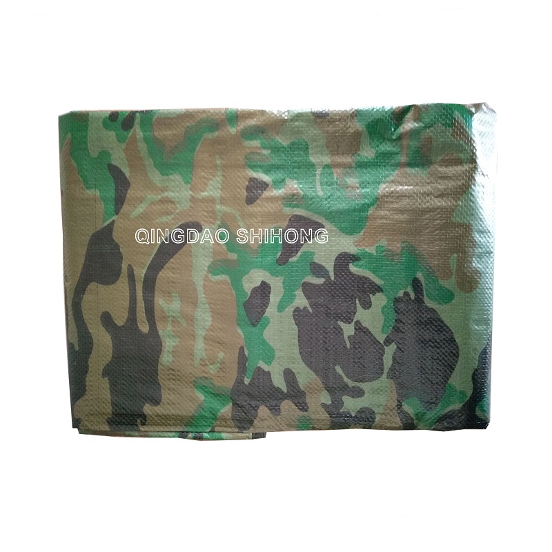 Camouflage Tarp Fire Resistent Tarp Telt lærred