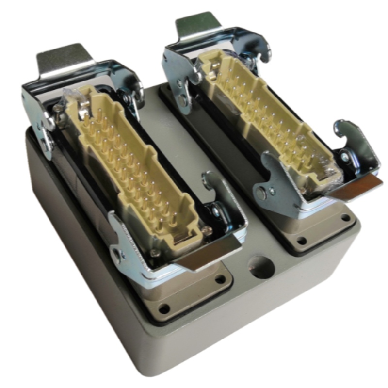 242 junction box + plug + base+grå