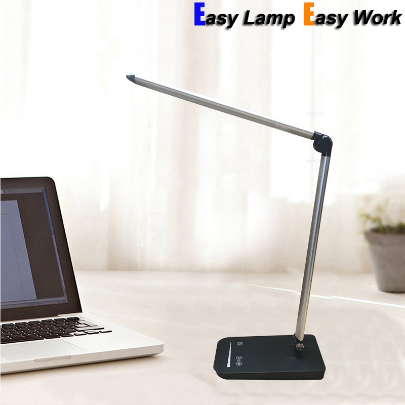582sc Leds Touch Dimmable Office Bord Desk Lamp med batteri