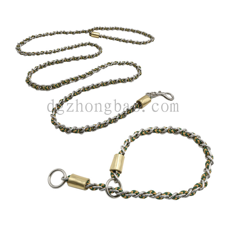 Slidbestandigt slæbebånd til læder reb