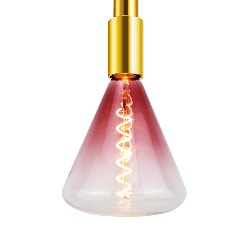 TITA Pink 4 watt miljøvenlig, 2200k LED spiralglødepære