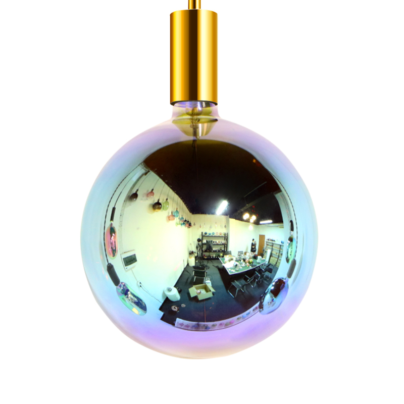 G220 Æg 230v Multifarverig mode smuk dekoration spiralglødelampe