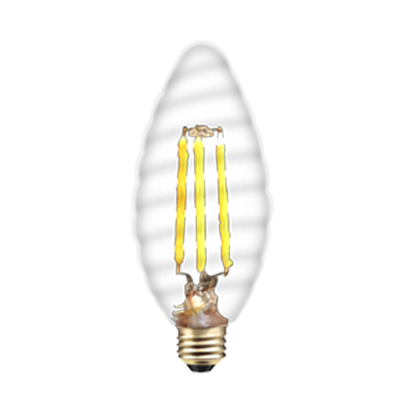 C35 Klar 2w 3.5w 4w 4.5w til valg af lysglødelampe