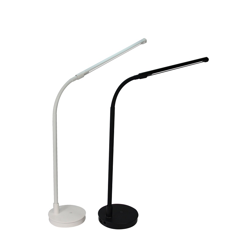 518 USB-styret Magnet Dimmable LED Work Table Reading Light Workshop Lampe Justerbar Gooseneck Daylight 5000K