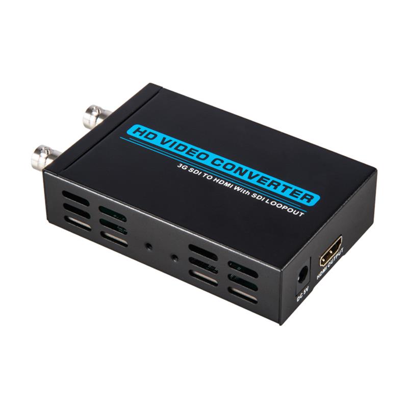 SD \/ HD \/ 3G SDI TIL HDMI Med SDI Loop out Converter 1080P
