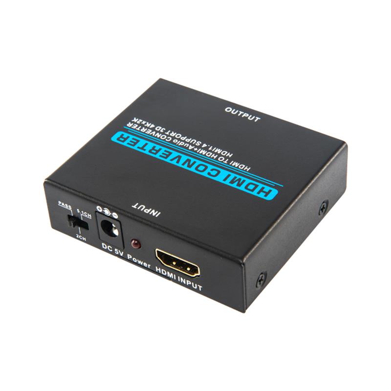 V1.4 HDMI Audio Extractor HDMI til HDMI + Audio converter Support 3D Ultra HD 4Kx2K @ 30Hz