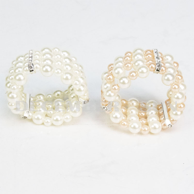 Engros smuk glansperle servietring