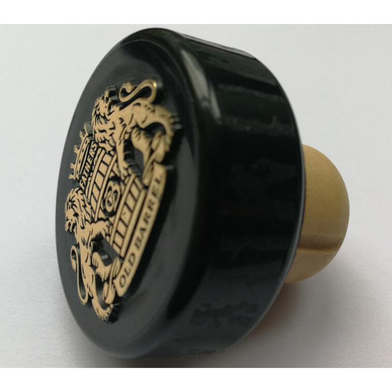 proppen med flaskeprop med aflastning af luftriller