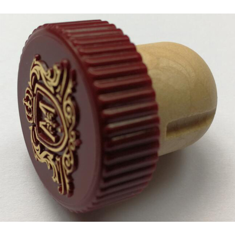 proppen med flaskeprop med aflastning af luftriller