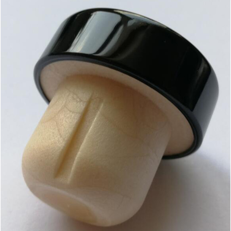 proppen med flaskeprop med aflastning af luftrille