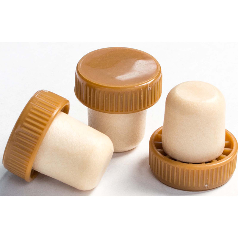 lukning af flaskeproppen af plast